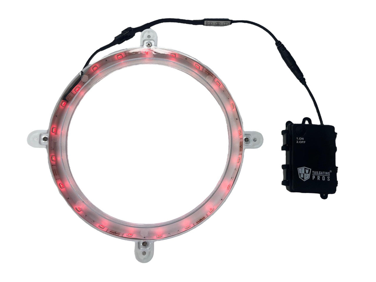Premium 21 LED Cornhole Light Ring Set - 20 Different Color Options