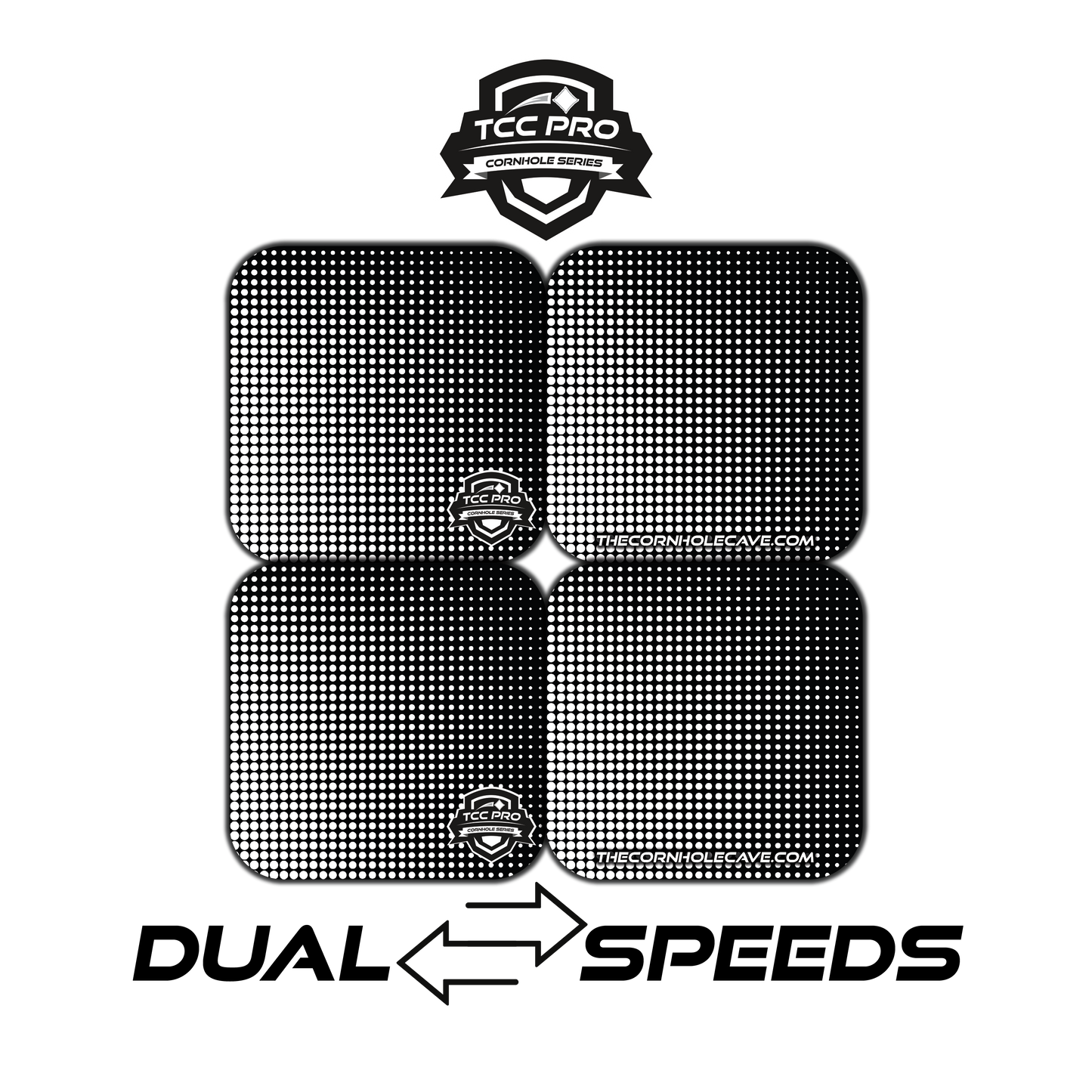 Elite Pro Cornhole Bags – Set of 4 - Extra Hole Friendly & 5x Longer Lasting