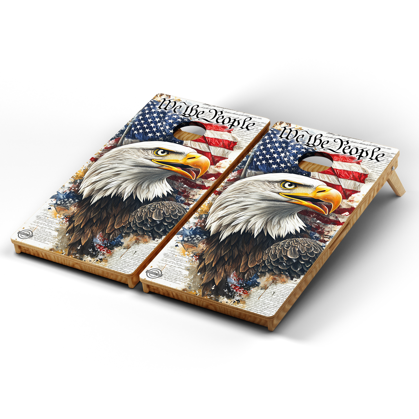 Professional Cornhole Boards – 5 Levels of Quality for Every Player - Constitutional Bald Eagle USA