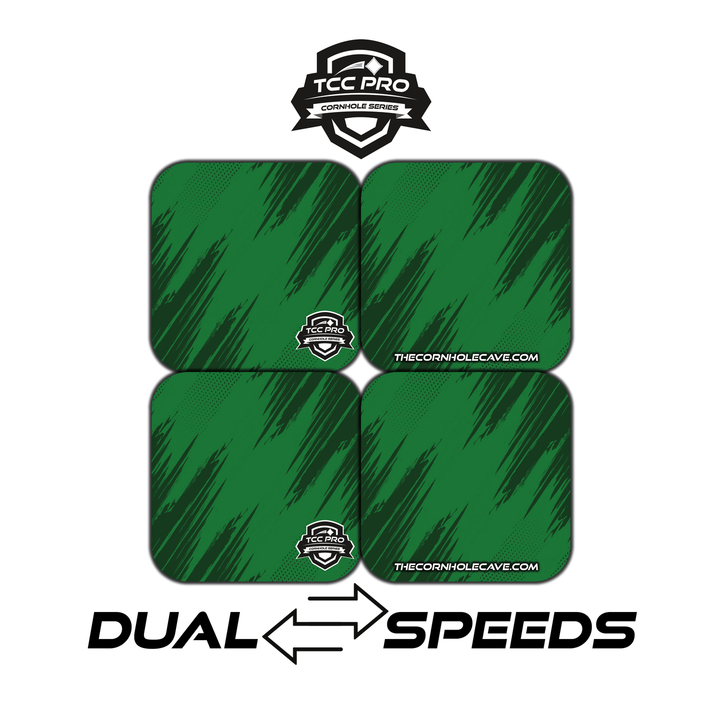Elite Pro Cornhole Bags – Set of 4 - Extra Hole Friendly & 5x Longer Lasting