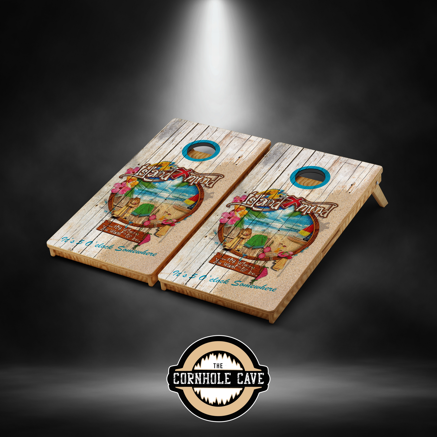 Pro Cornhole Boards - Island Mind