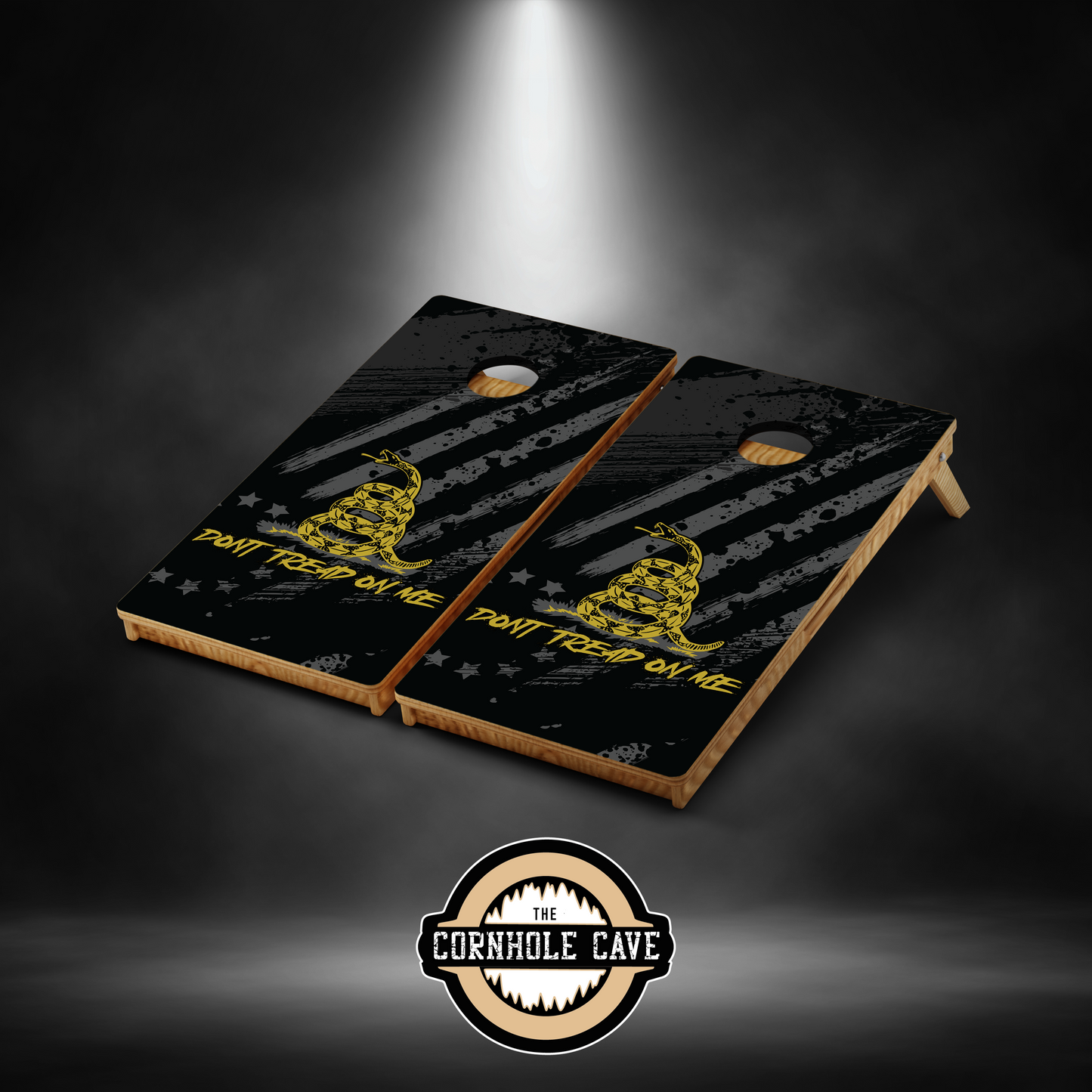 Pro Cornhole Boards - Dont Tread On Me
