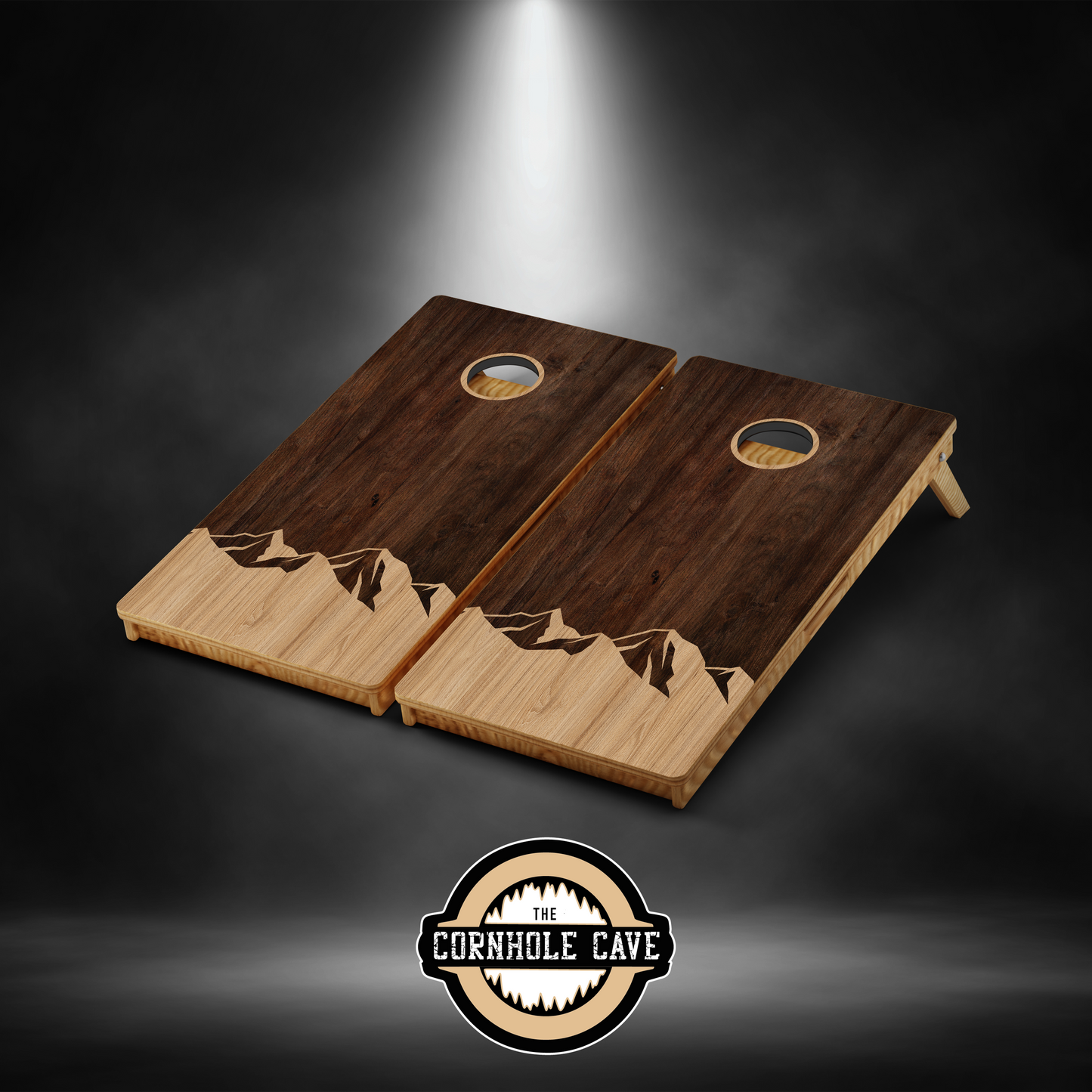 Pro Cornhole Boards - Rustic Summit