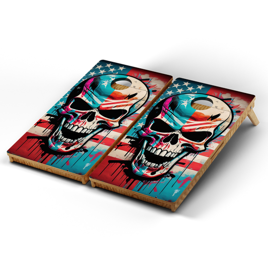 Professional Cornhole Boards – 5 Levels of Quality for Every Player - USA Skull