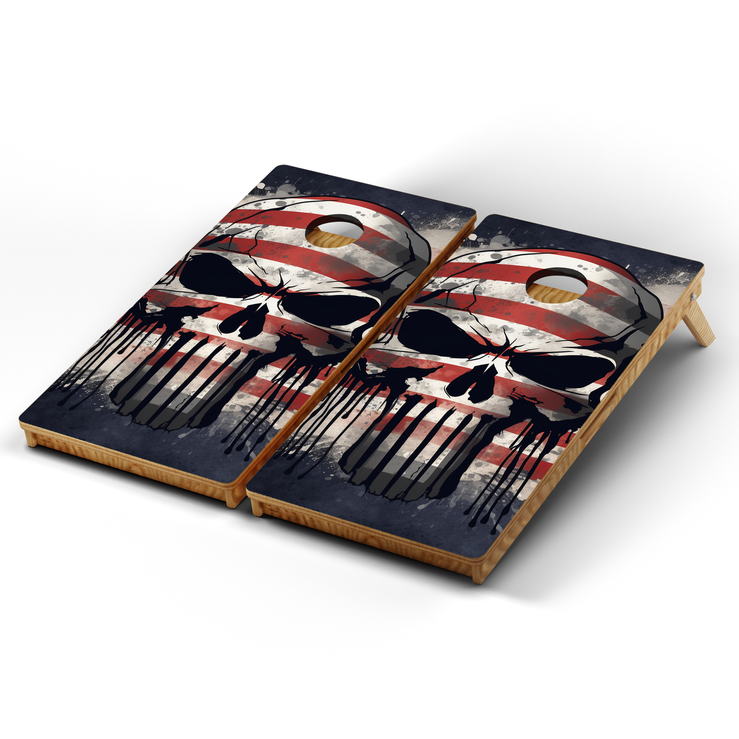 Professional Cornhole Boards – 5 Levels of Quality for Every Player - USA Skull