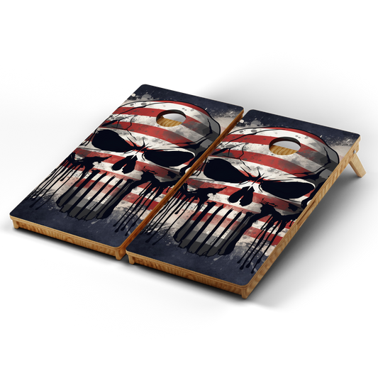 Professional Cornhole Boards – 5 Levels of Quality for Every Player - USA Skull