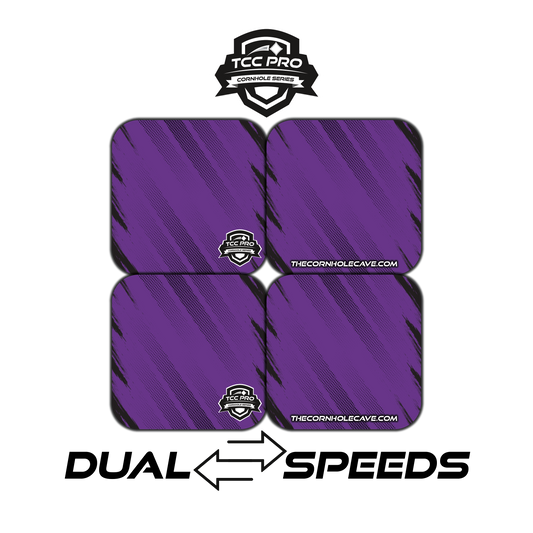 Elite Pro Cornhole Bags –  Set of 4 - Extra Hole Friendly & 5x Longer Lasting