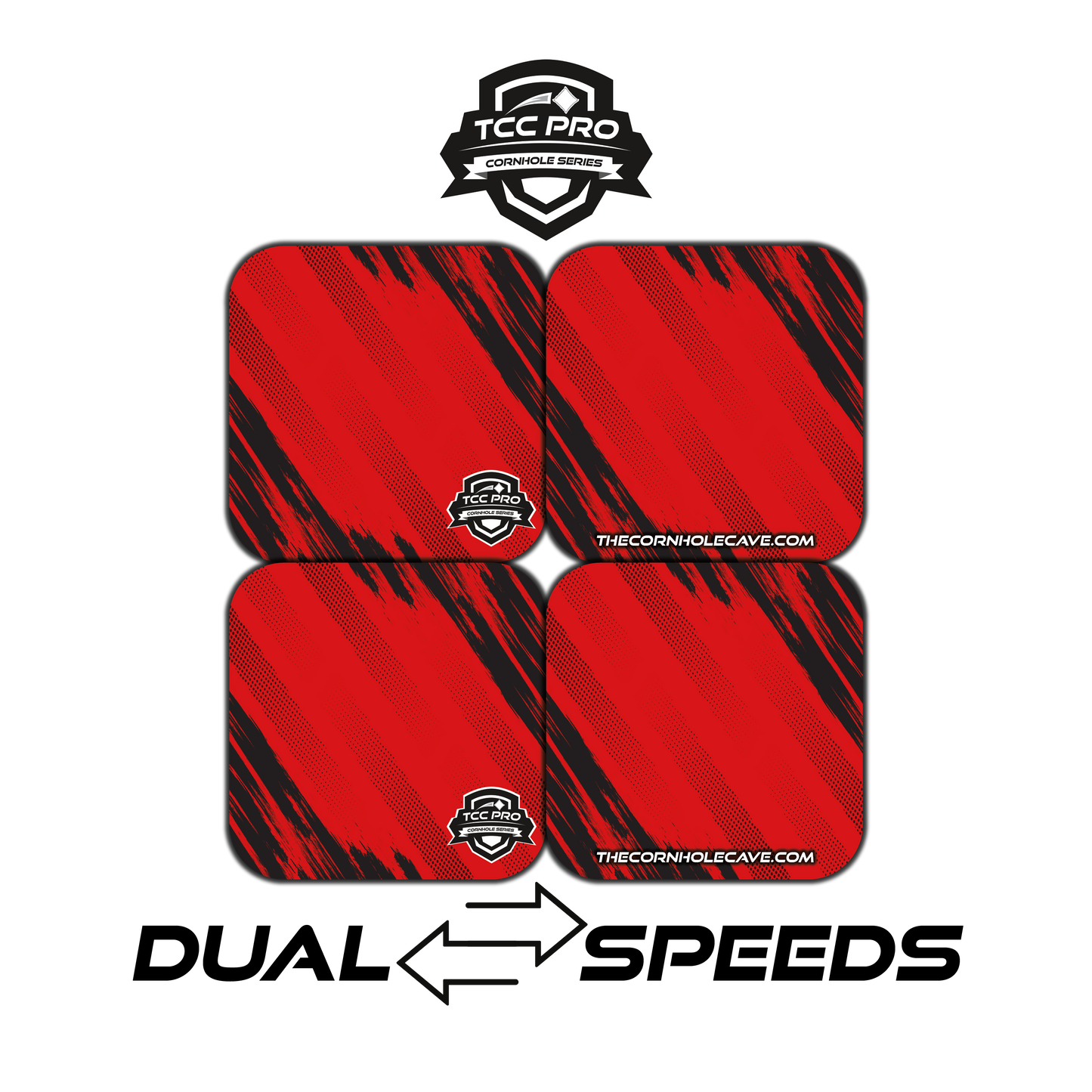 Elite Pro Cornhole Bags – Set of 4 - Extra Hole Friendly & 5x Longer Lasting