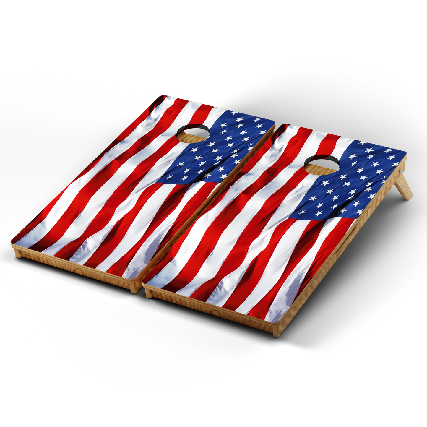 Professional Cornhole Boards – 5 Levels of Quality for Every Player - Wavy US Flag