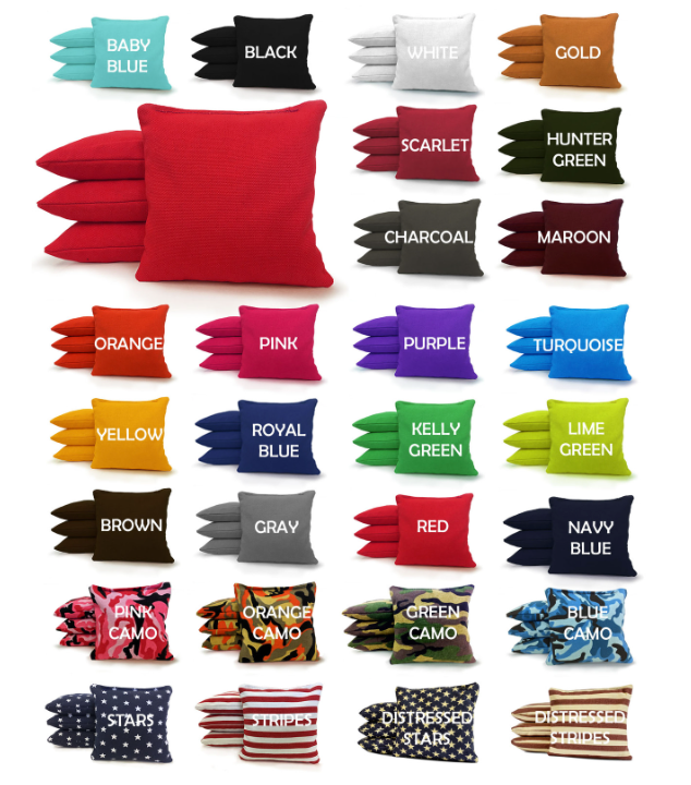 Basic All Weather Resin Filled Cornhole Bags