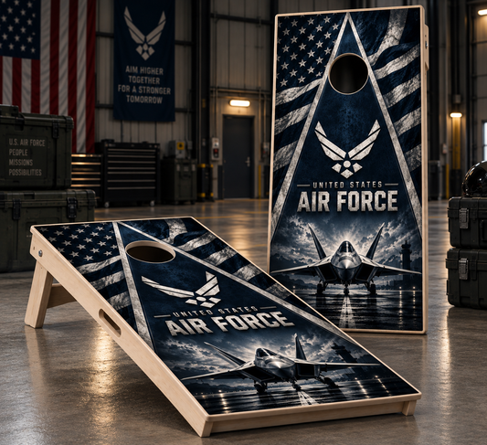 Air Superiority | The Service & Valor Collection | Professional Cornhole Boards