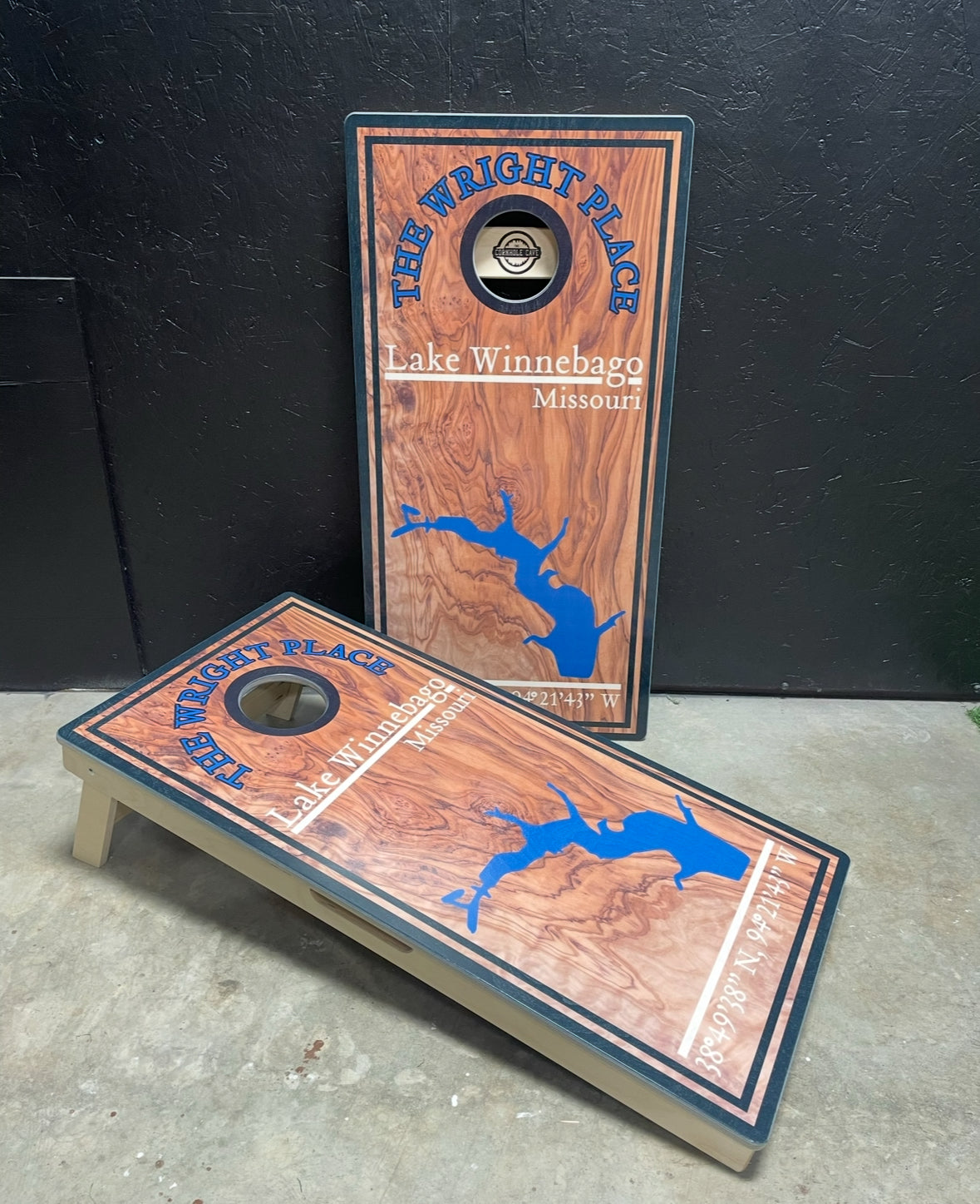 100% Custom Boards | The Custom Studio | Professional Cornhole Boards