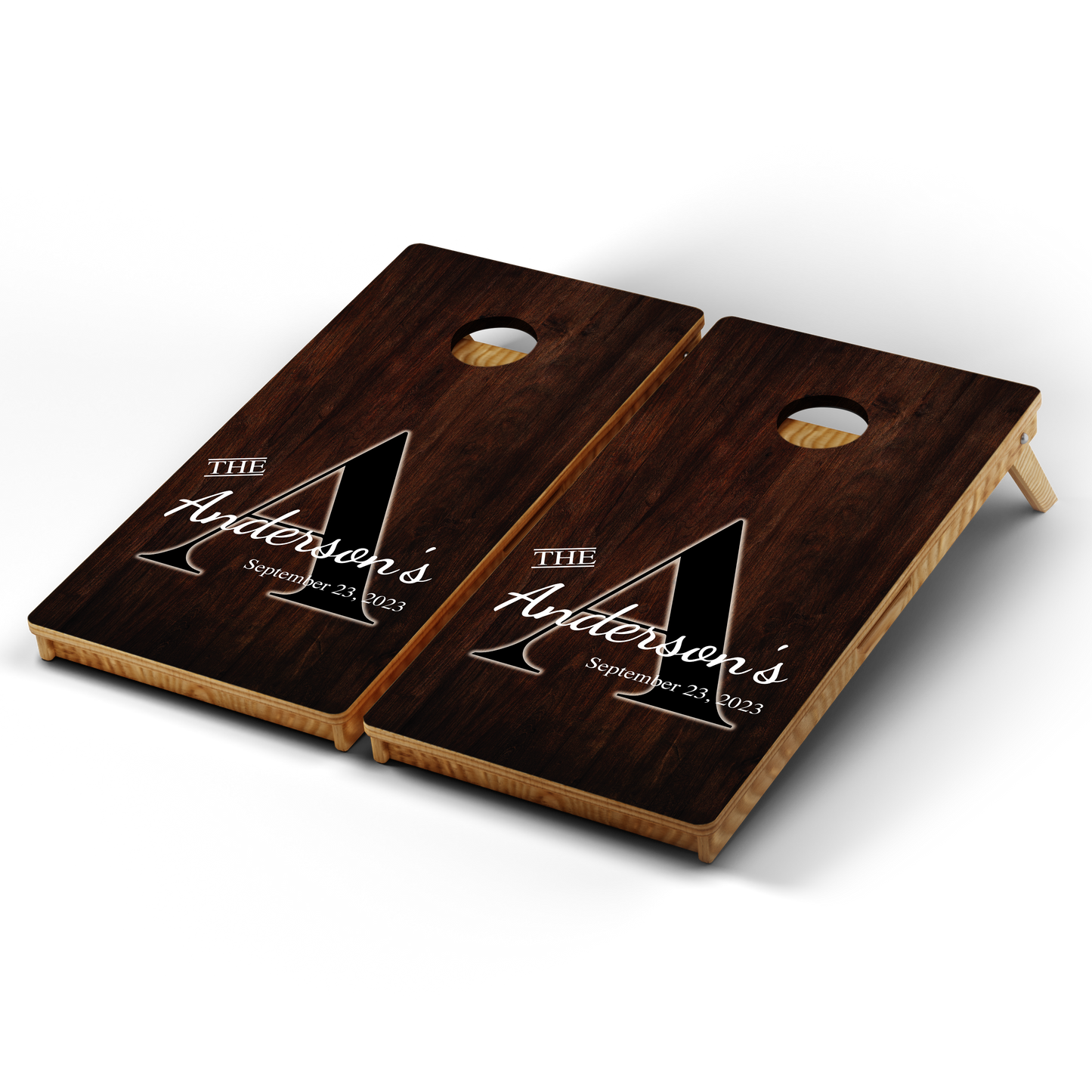 Professional Cornhole Boards – 5 Levels of Quality for Every Player - Custom Family/Wedding Name