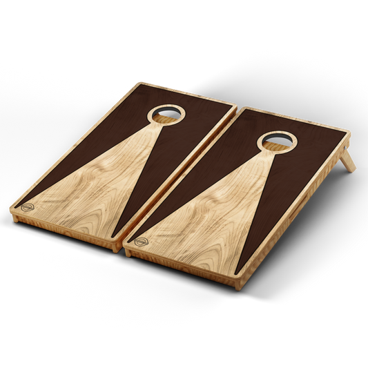 Professional Cornhole Boards – 5 Levels of Quality for Every Player - Dark Wooden Keyhole