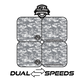 Elite Pro Cornhole Bags –  Set of 4 - Extra Hole Friendly & 5x Longer Lasting - Digital Camo Grey