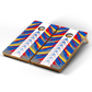 Professional Cornhole Boards – 5 Levels of Quality for Every Player - Blue Red Yellow Directional Grunge