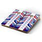 Professional Cornhole Boards – 5 Levels of Quality for Every Player - Red White Blue Directional Grunge