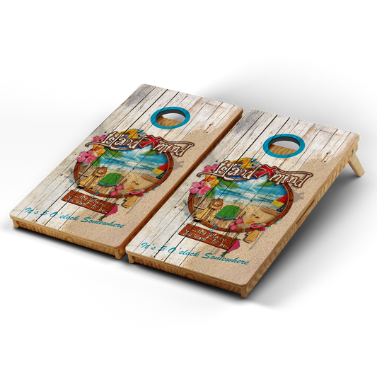 Professional Cornhole Boards – 5 Levels of Quality for Every Player - Island Mind It's 5 O'Clock Somwhere