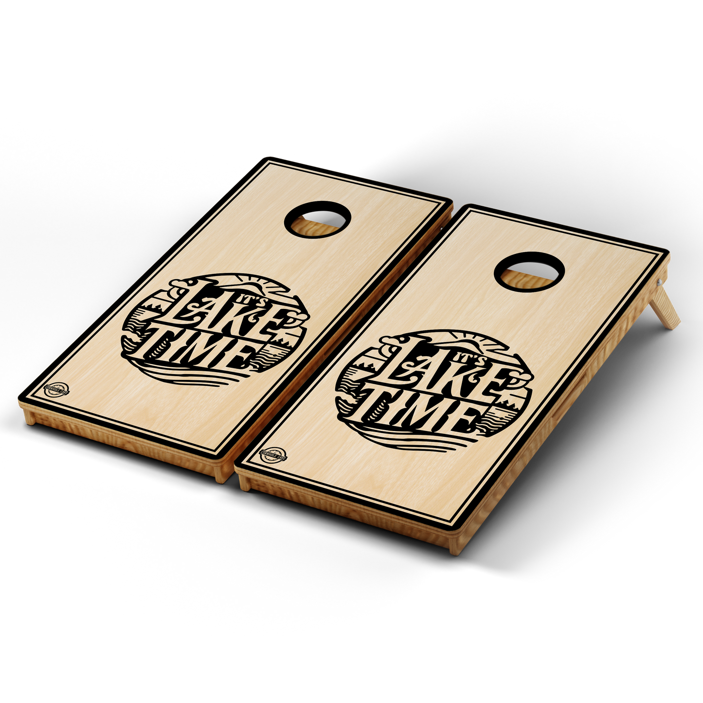 Professional Cornhole Boards – 5 Levels of Quality for Every Player - It's Lake Time Wood Grain