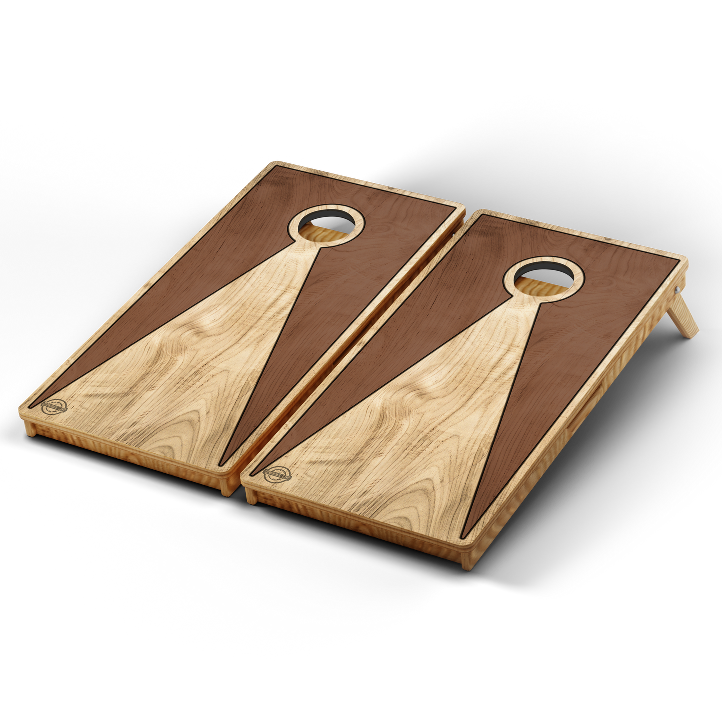 Professional Cornhole Boards – 5 Levels of Quality for Every Player - Medium Wooden Keyhole