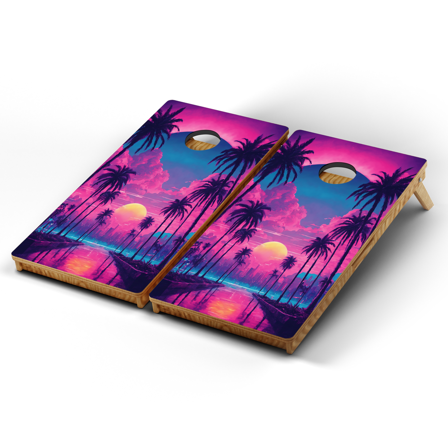 Professional Cornhole Boards – 5 Levels of Quality for Every Player - Miami Vice