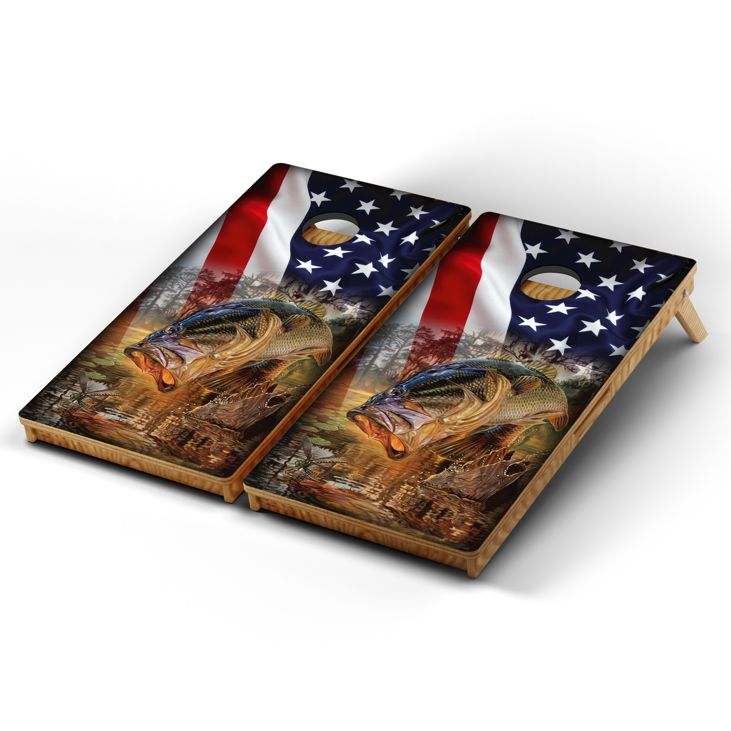 Professional Cornhole Boards – 5 Levels of Quality for Every Player - USA Flag Bass Fishing