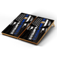 Professional Cornhole Boards – 5 Levels of Quality for Every Player - Thin Blue Line Punisher Skull