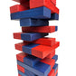 Colorful Premium Giant Toppling Timbers with Plain Crate- Choose Your Colors!