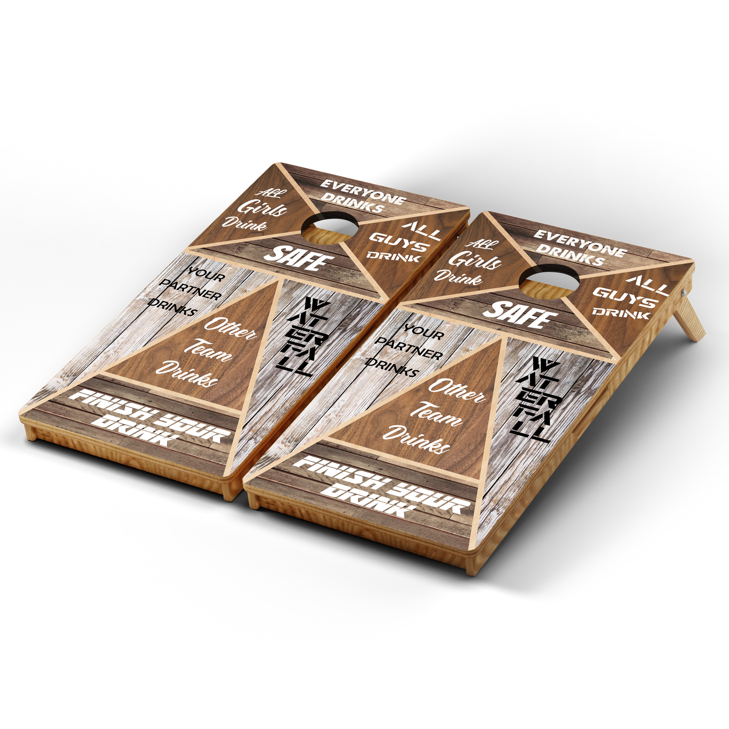 Professional Cornhole Boards – 5 Levels of Quality for Every Player - Wooden Drinking Game