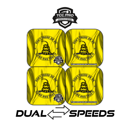 Elite Pro-Style Cornhole Bags – Unmatched Precision, Durability & Game-Changing Performance - Yellow DTOM - FREE SHIPPING!