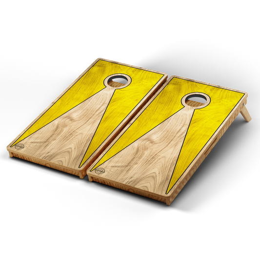 Professional Cornhole Boards – 5 Levels of Quality for Every Player - Yellow Wooden Keyhole