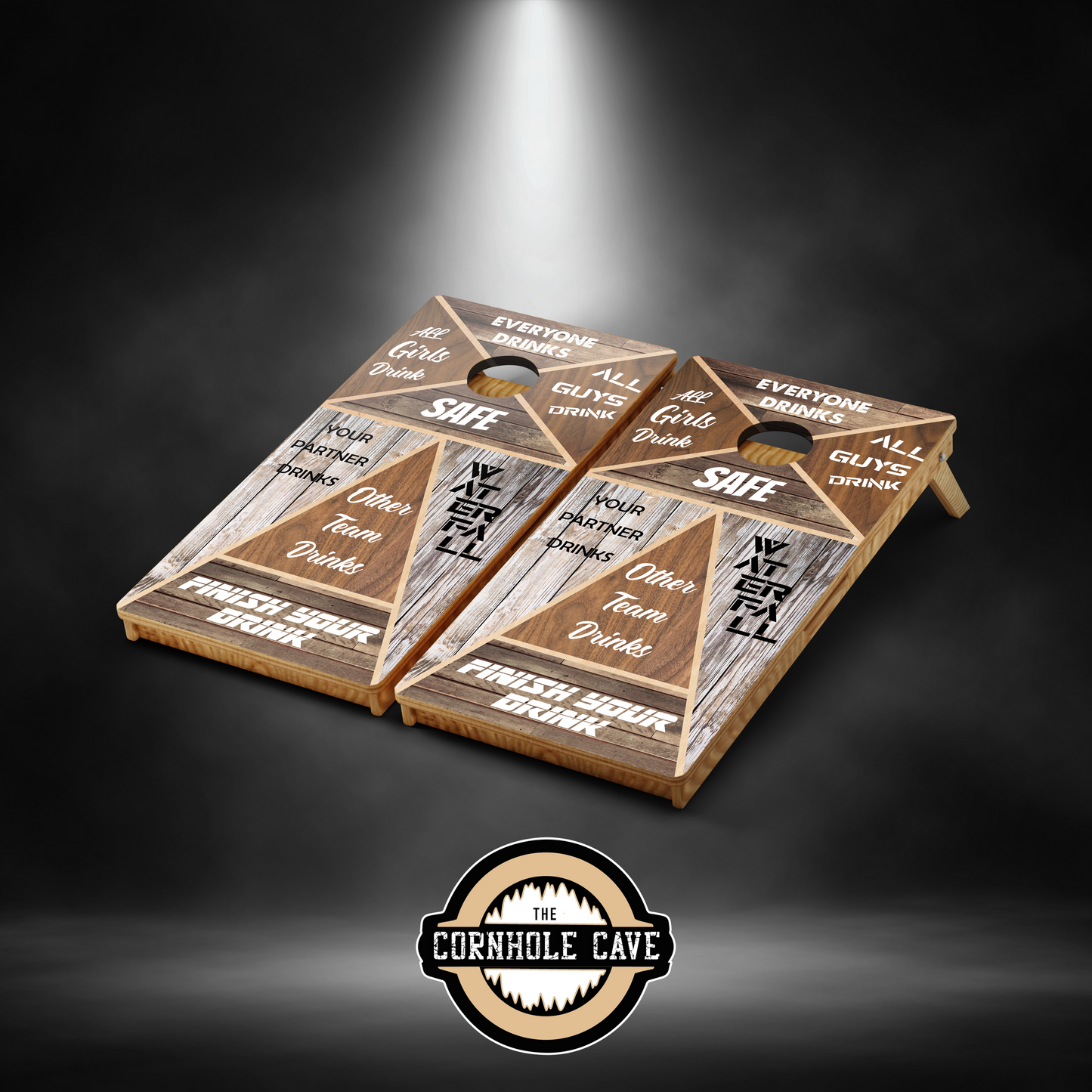 ProToss Cornhole Boards - 80+ designs available! - Our #1 Best Selling Board